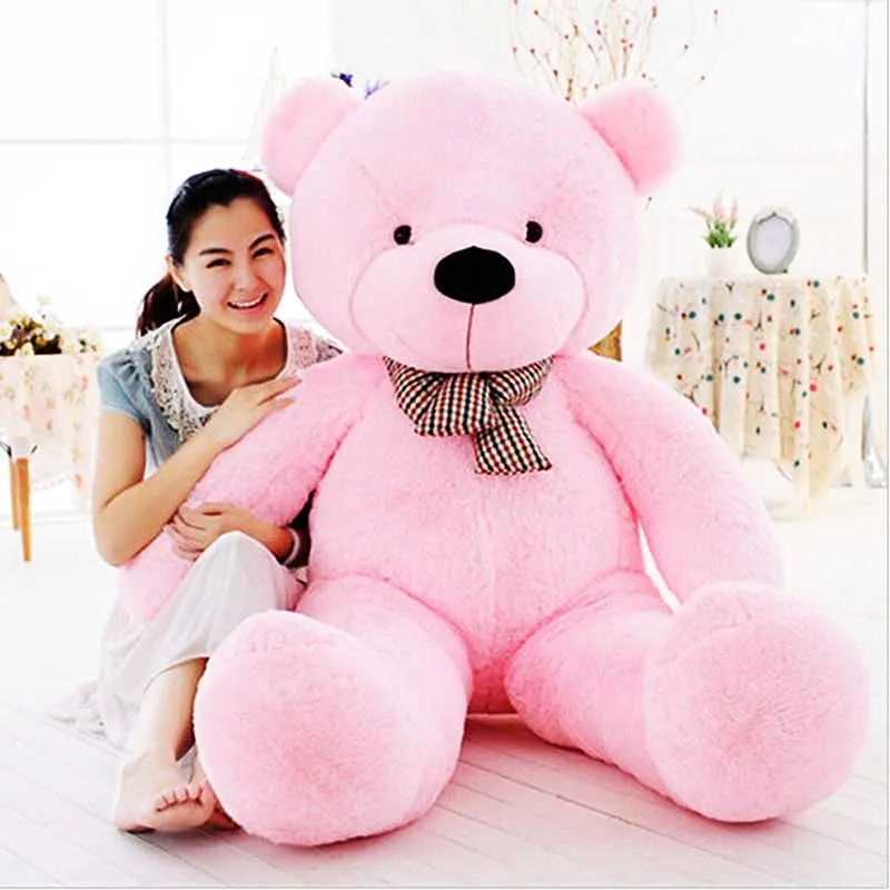 5ft Big Pink Teddy Bear - 6ft Pink Teddy Bear - 7ft Pink Teddy Bear - Boo Bear Factory