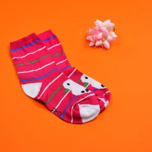 7387 1PAIR SOCKS PRINTED TRENDY MULTIPLE DESIGNER SOCKS