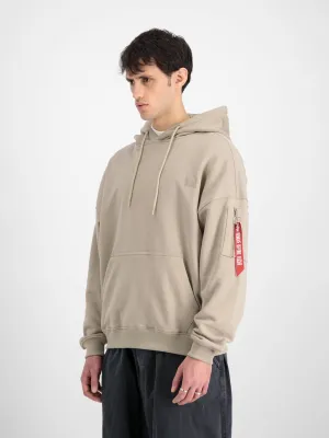 Alpha Industries Felpa Over Unisex C/cappuccio Uomo