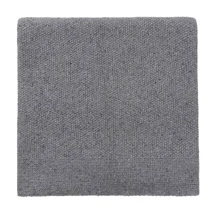 Amaro Recycled Fiber Blanket [Light grey melange]