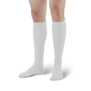 AW Style 132 Cotton Trouser Knee High Socks - 15-20 mmHg