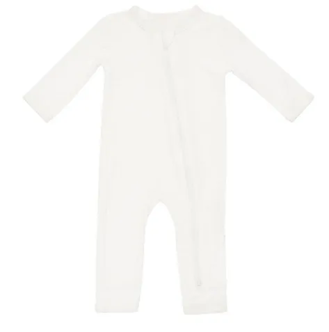 Bamboo Fiber Zippered Romper