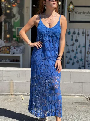 Blue Lace Dress