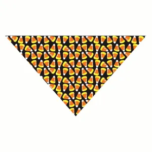 Candy Corn Dog Bandana