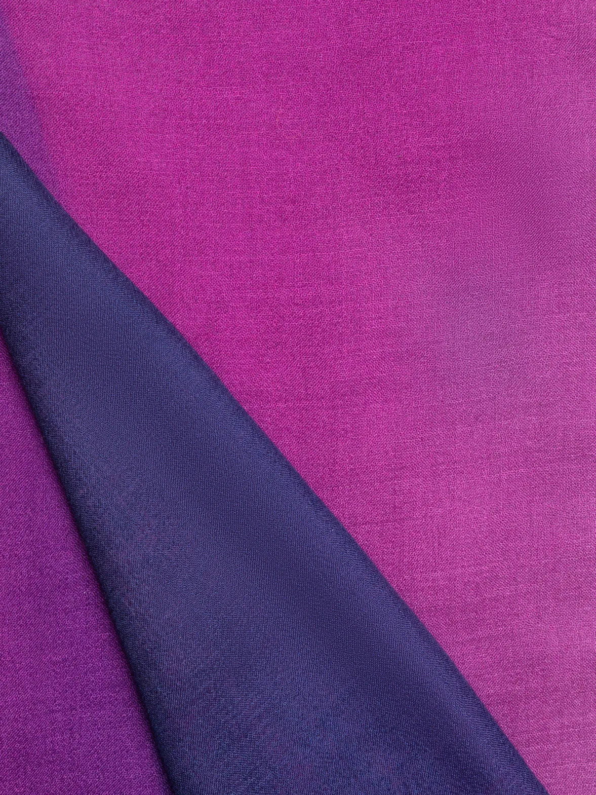 Cashmere Silk Scarf with Alta Magenta Print