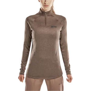 CEP | Cold Weather Quarter Zip Pullover | Women's | Brown