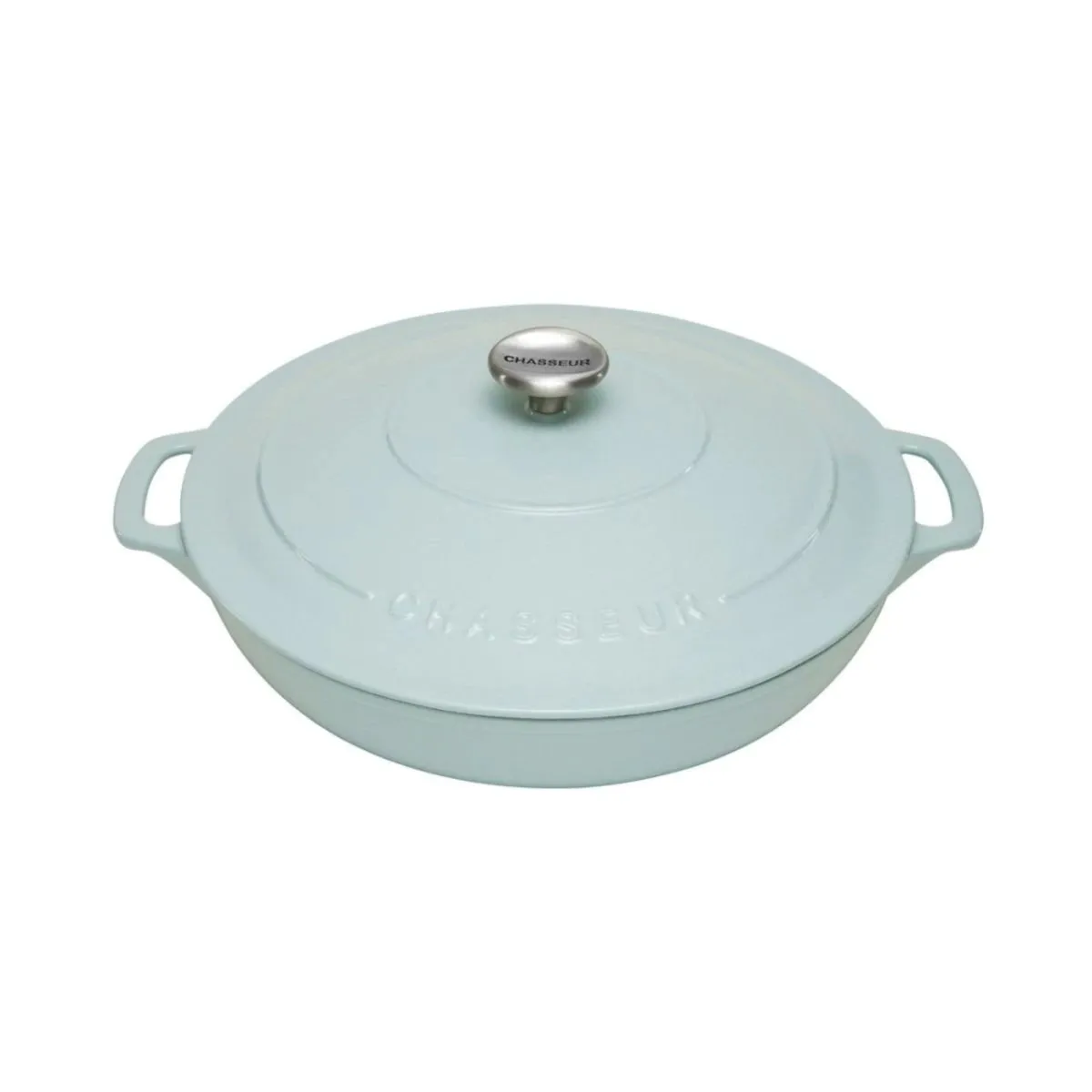 Chasseur Cast Iron Casserole Oven Duck Egg Blue 30cm (2.5L)