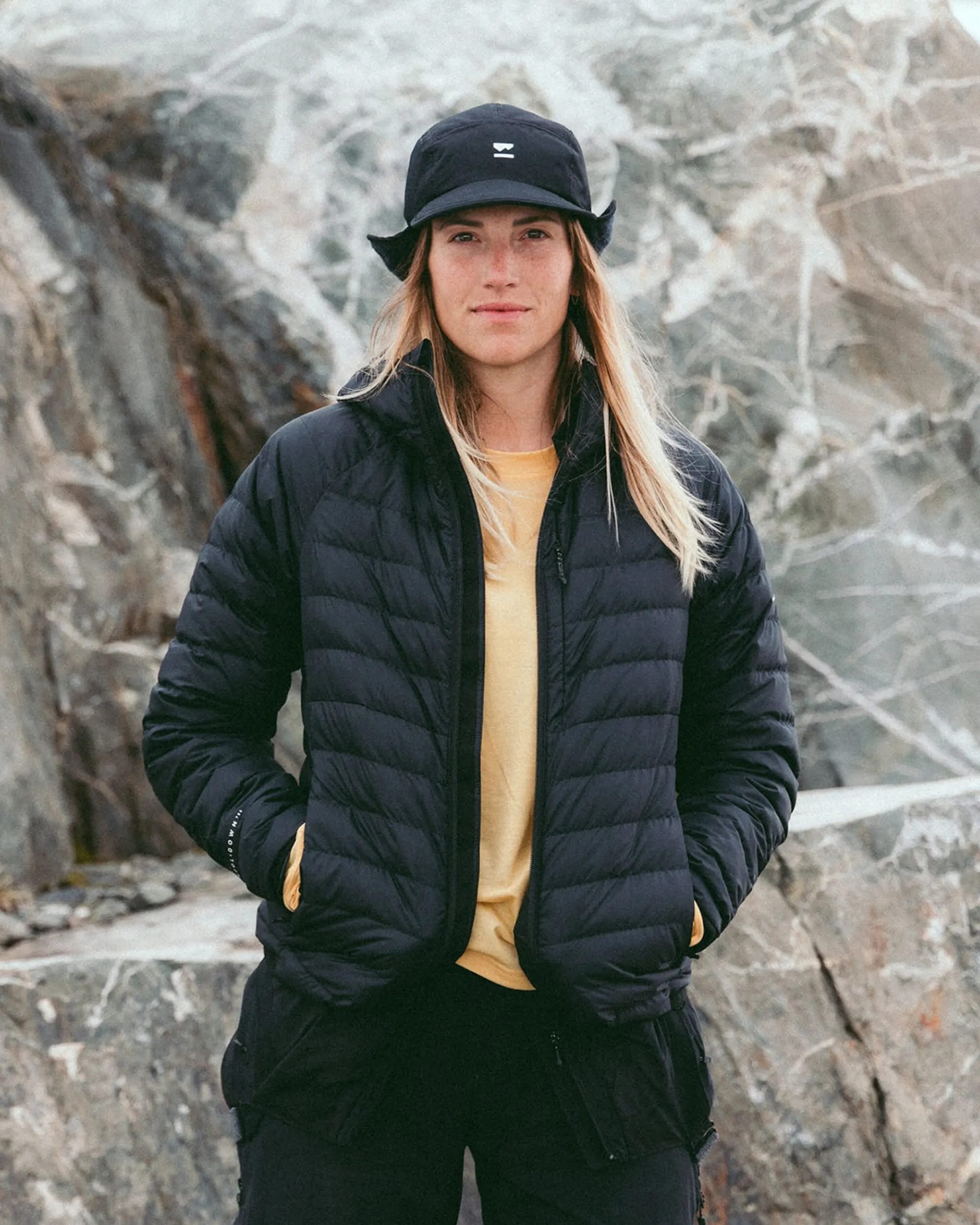 Dome Merino Fleece Pack Cap - Black