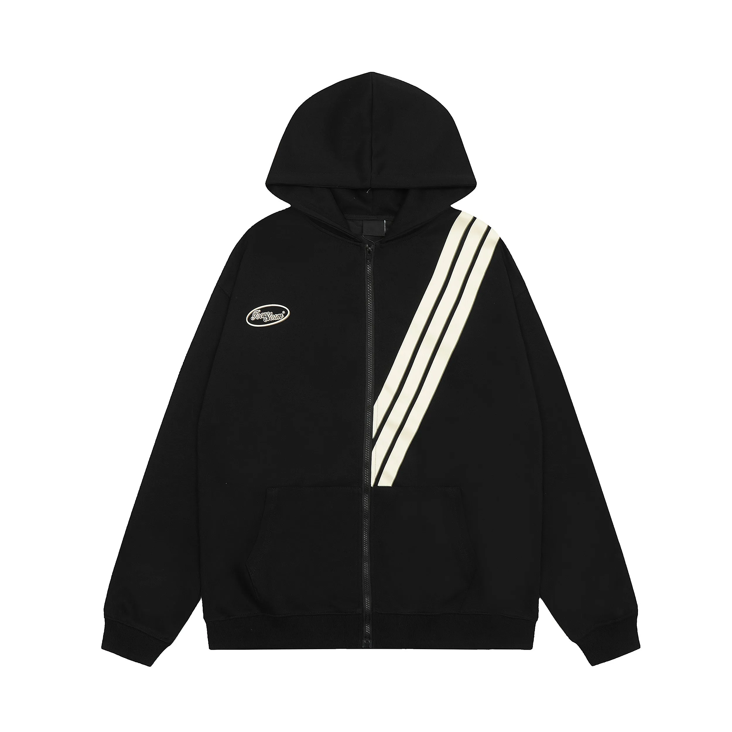 Faire Echo Retro Stripe Fall Hoodie