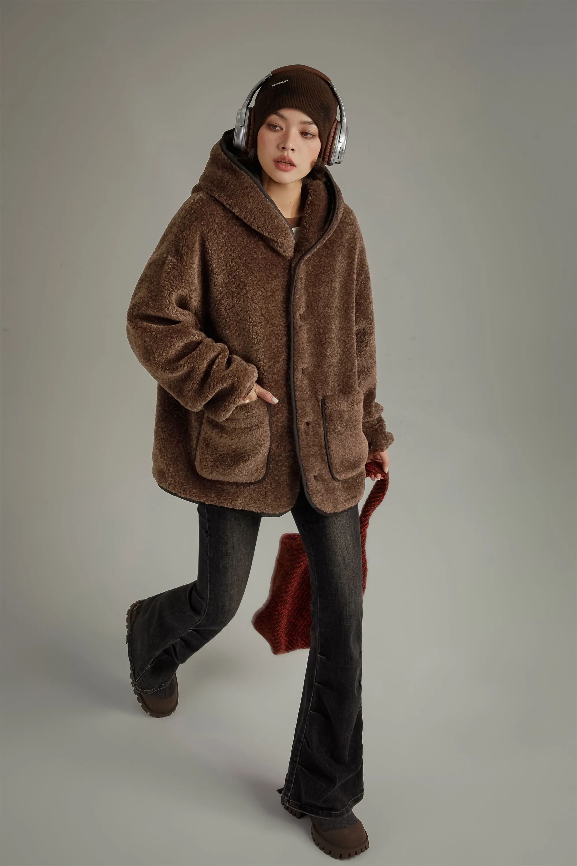 Fleece Hooded Jacket