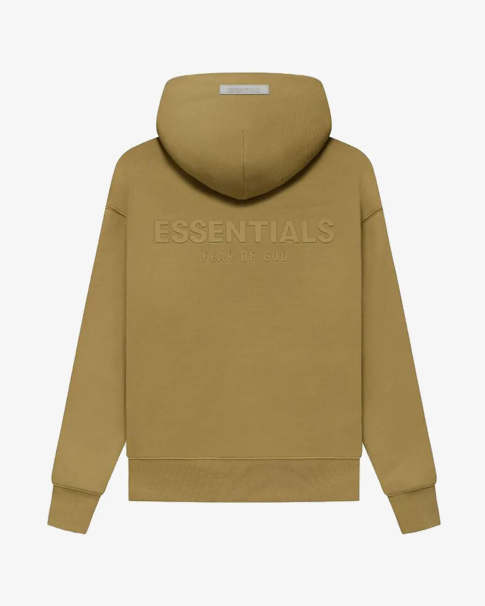 FOG ESSENTIALS FW21 SILICON APPLIQUE LOGO AMBER KIDS HOODIE