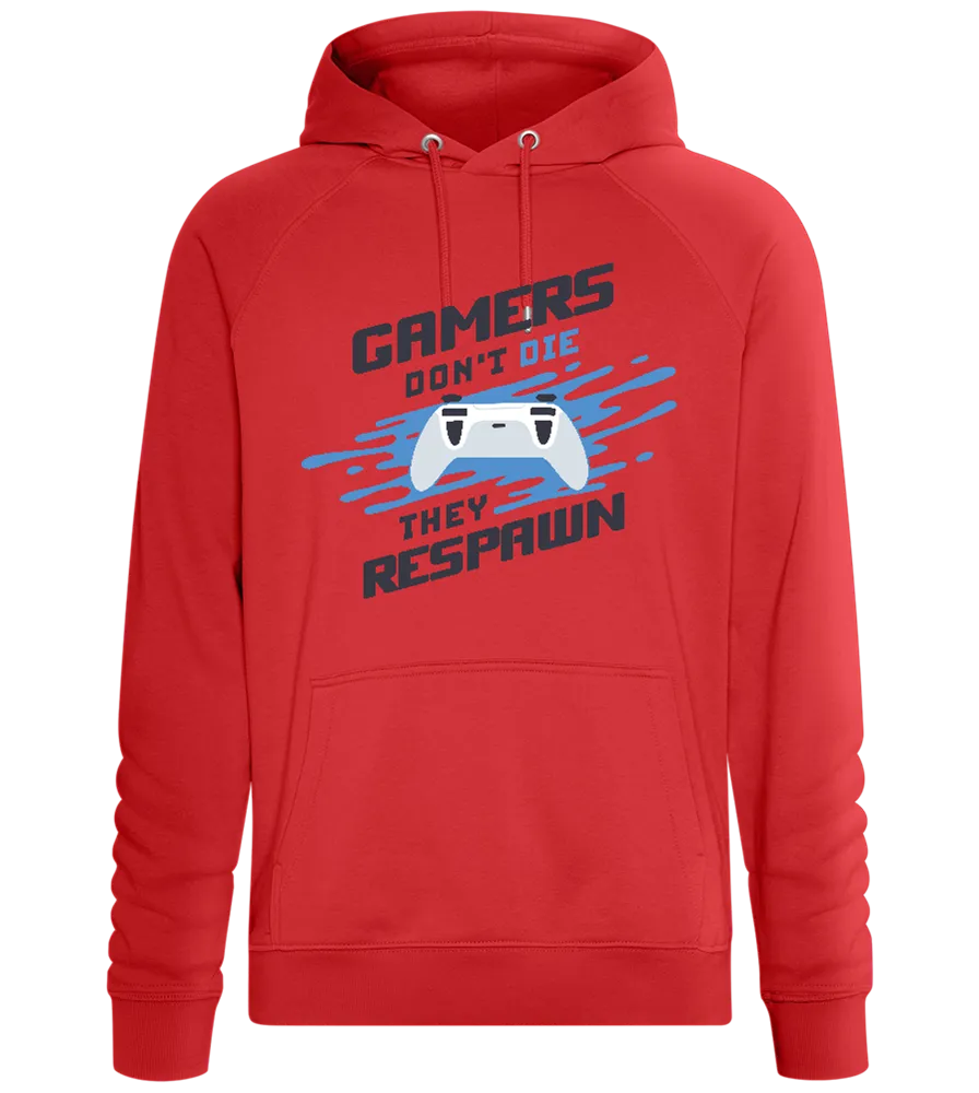 Gamers Respawn Design - Comfort unisex hoodie