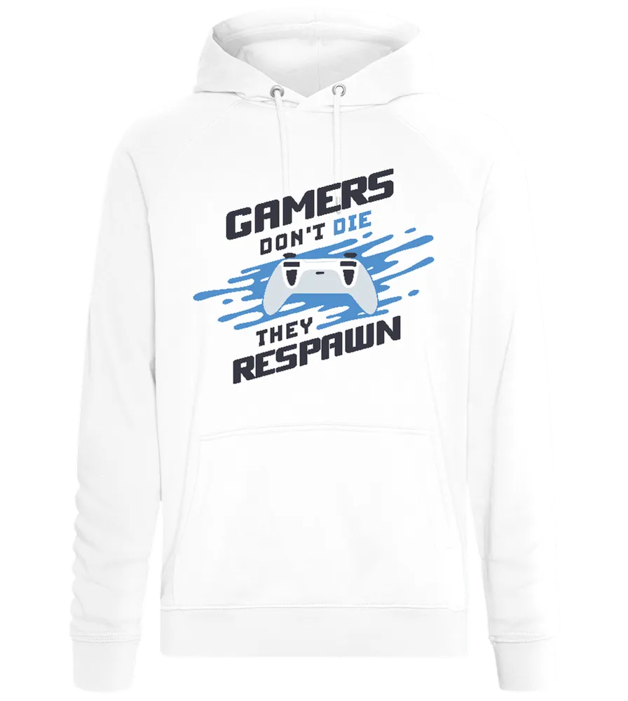 Gamers Respawn Design - Comfort unisex hoodie