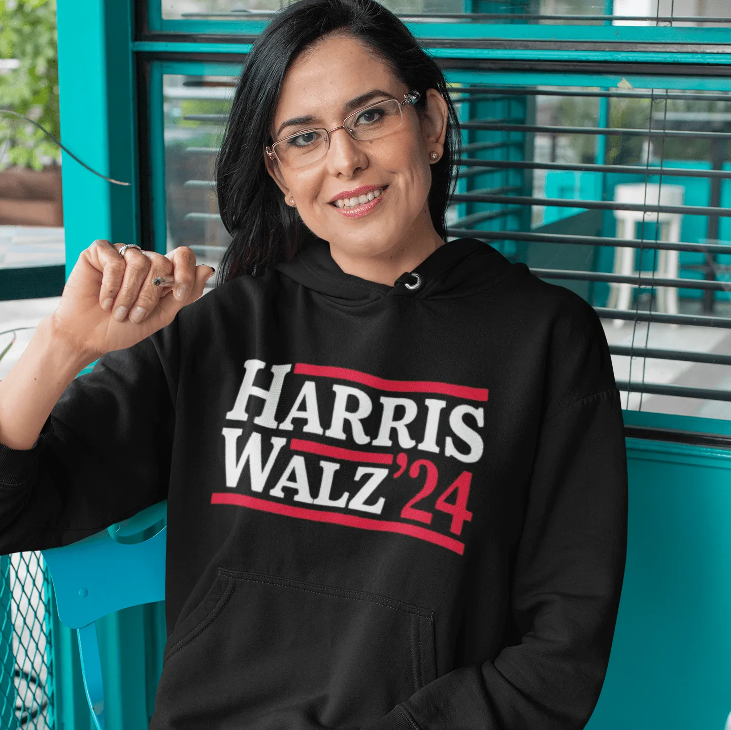 Harris Waltz 24 Hoodie Midweight Blended Cotton Unisex Pullover