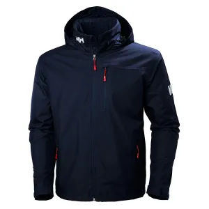 Helly Hansen Men's Navy Crew Hooded Midlayer Jacket