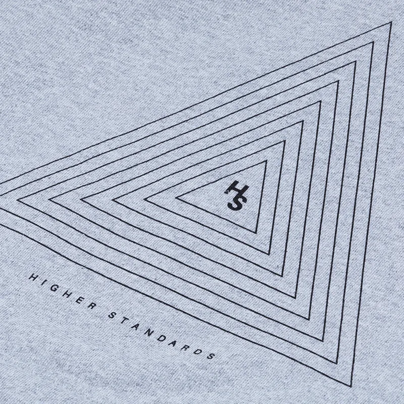 Higher Standards Hoodie - Concentric Triangle