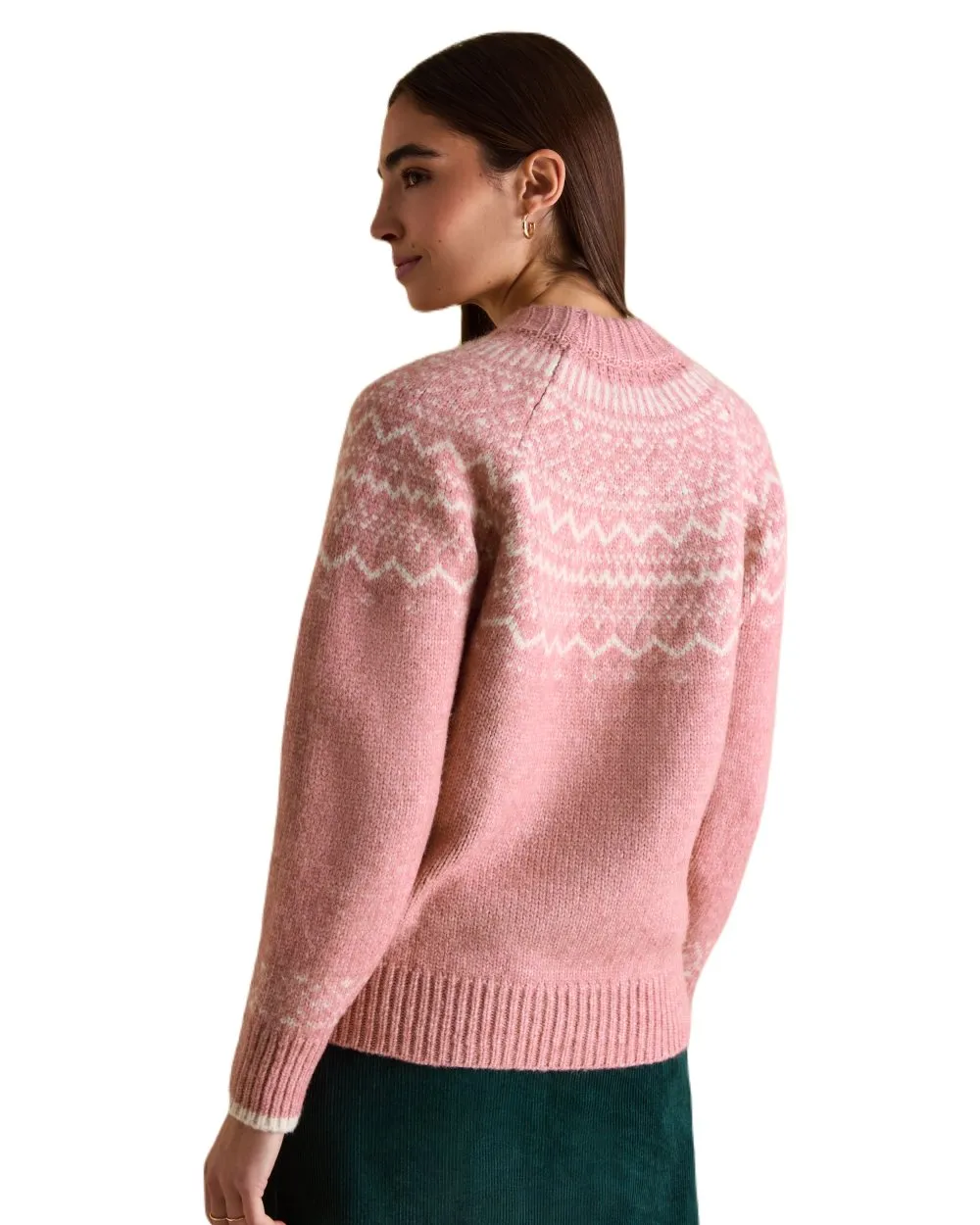 Joules Charlotte Crew Neck Fair Isle Jumper