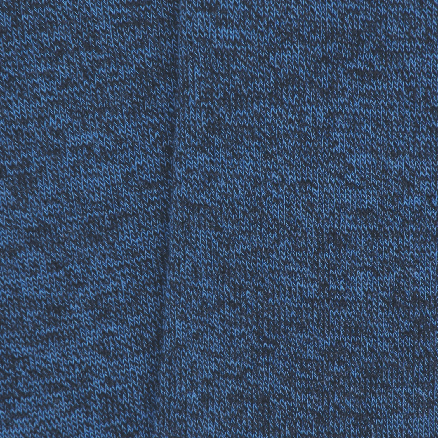 Men's Blue Marl Cotton Socks