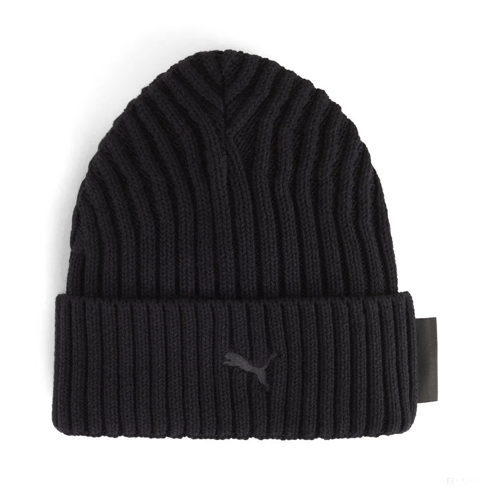 Mercedes cap, Puma, statement beanie, black