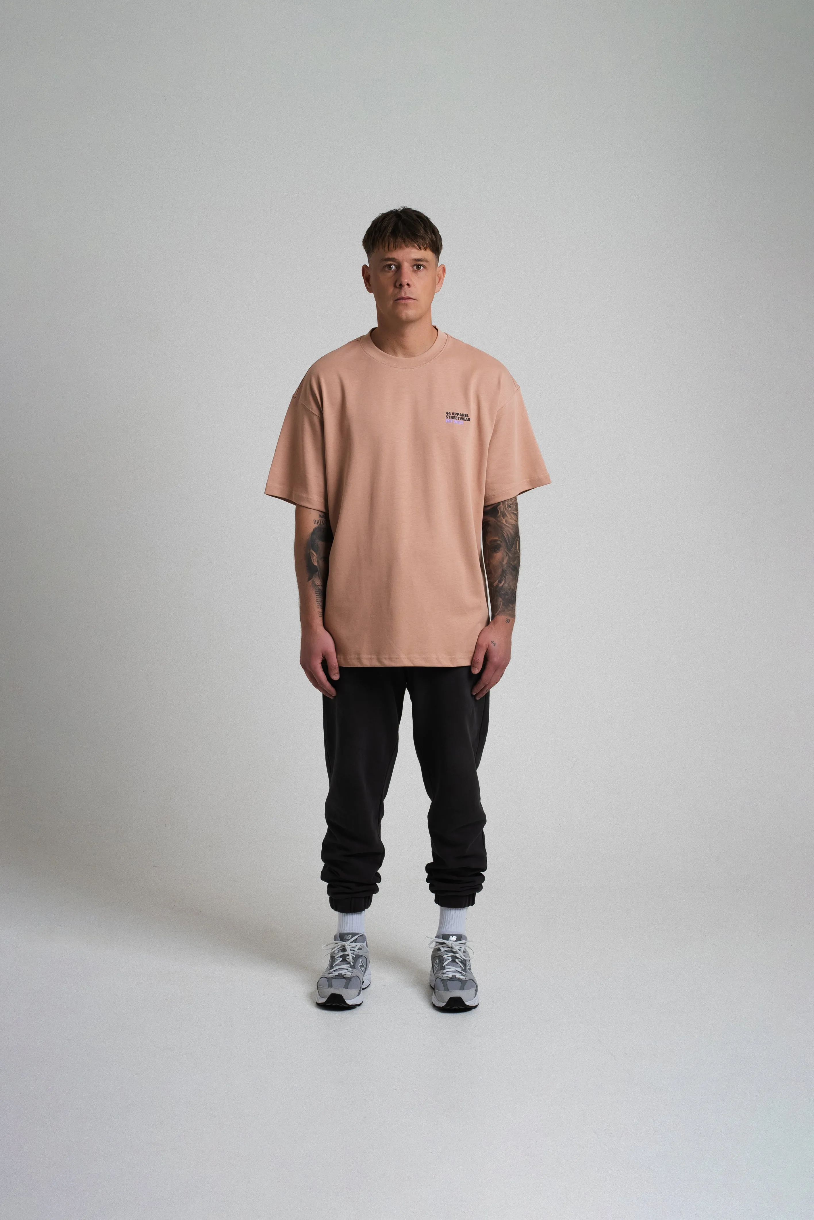 OVERSIZED T-SHIRT - DUSTY PINK