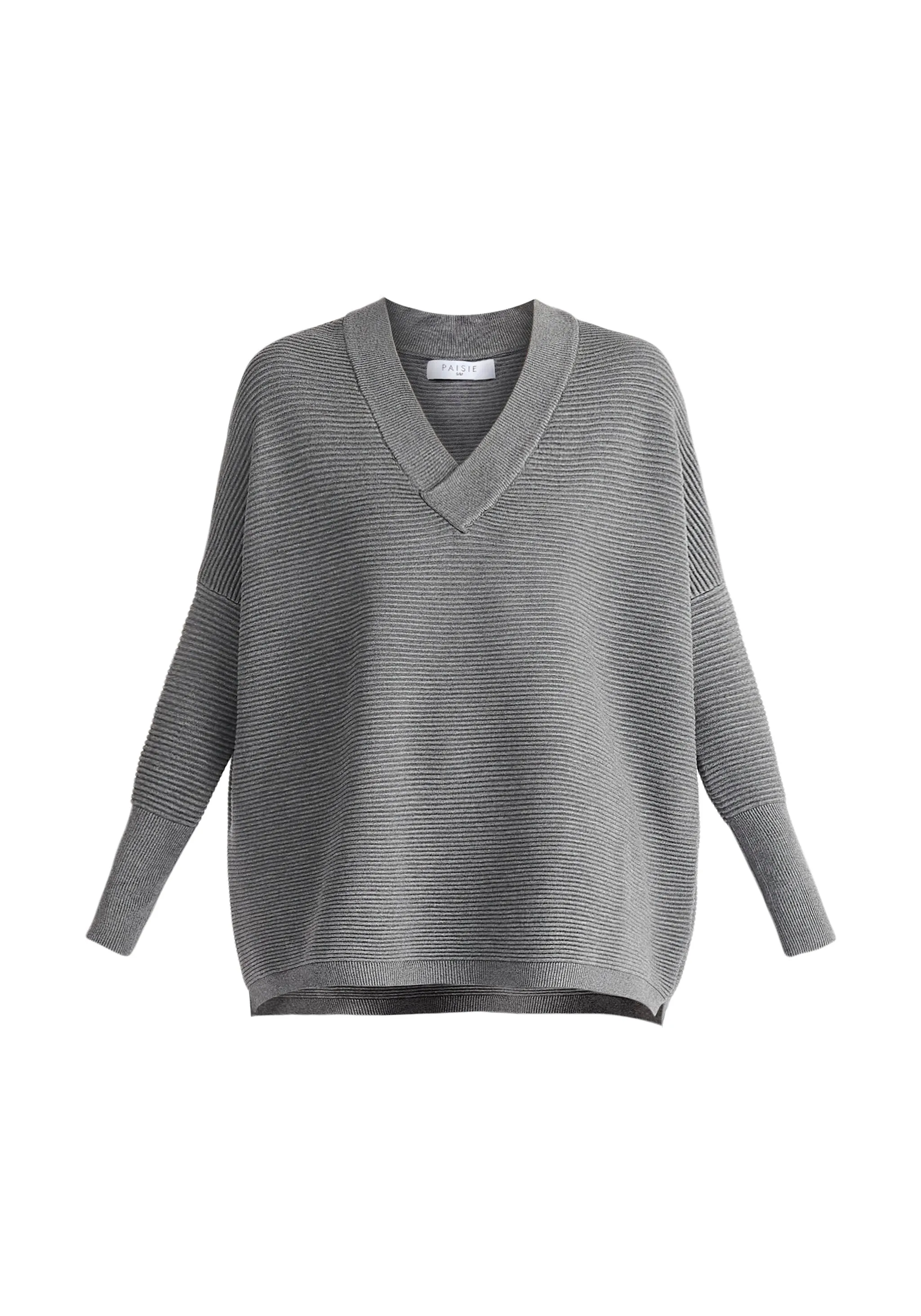 Paisie V-Neck Ribbed Jumper