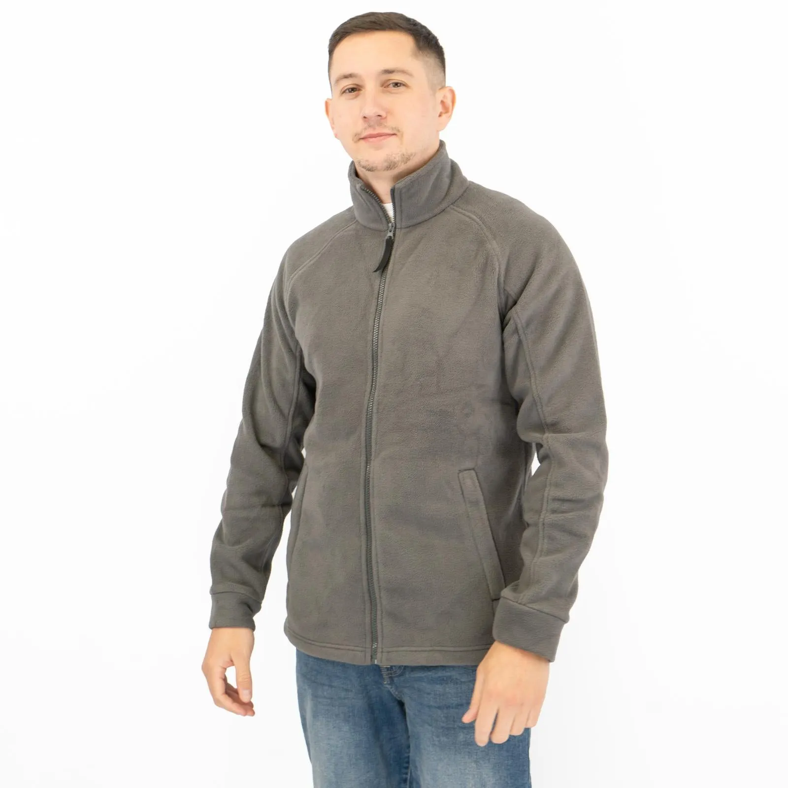 Regatta Thor Men's Fleece Jacket Charcoal Full Zip