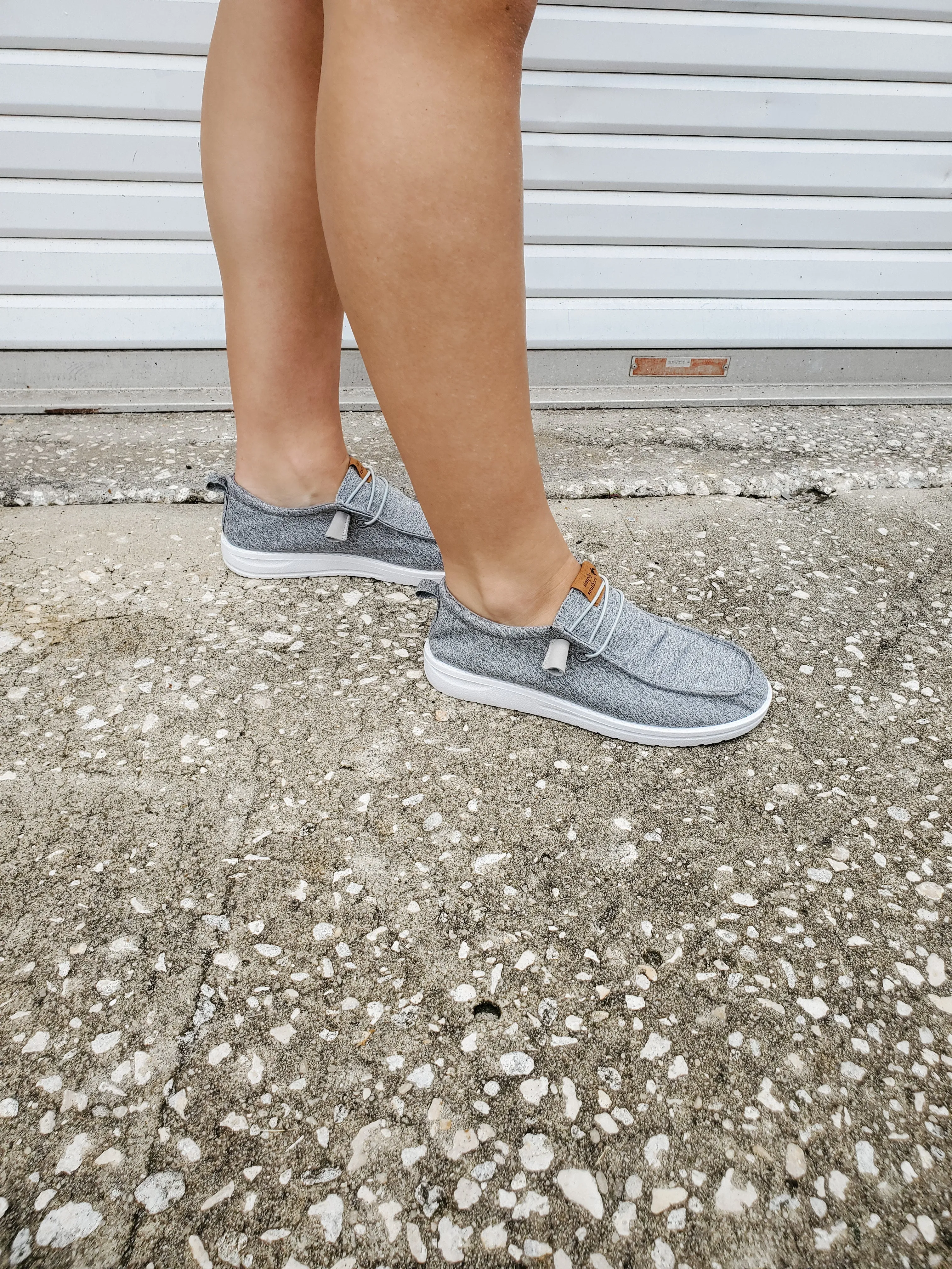 Simply Southern Slip On - Gray Adult & Youth