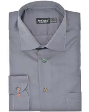 St Croix Men's Button Down Shirt in Onyx