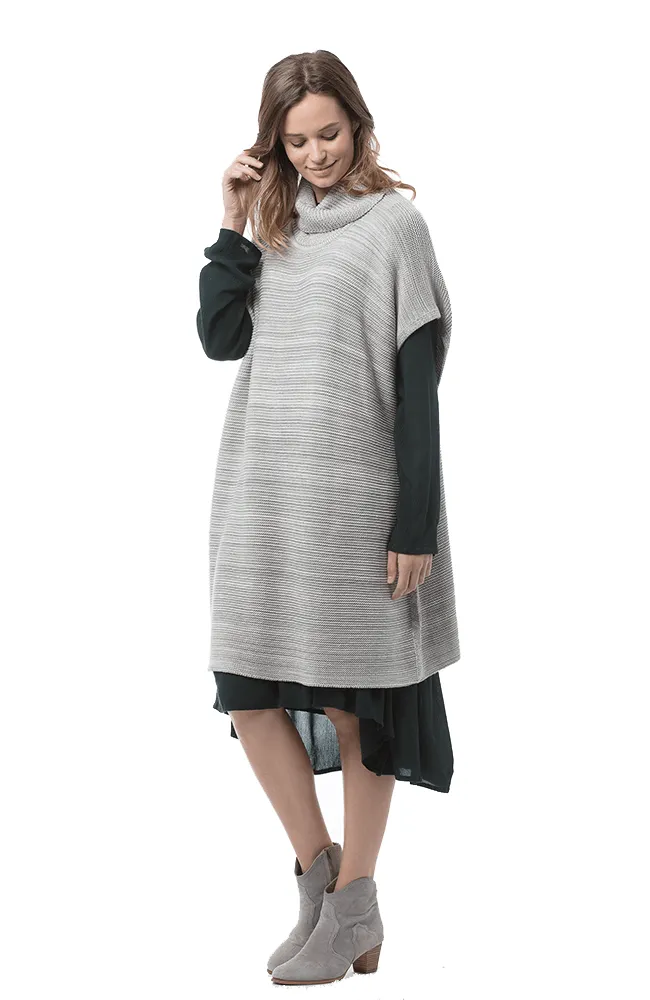 THALISA Jumper in soft Grey Melange