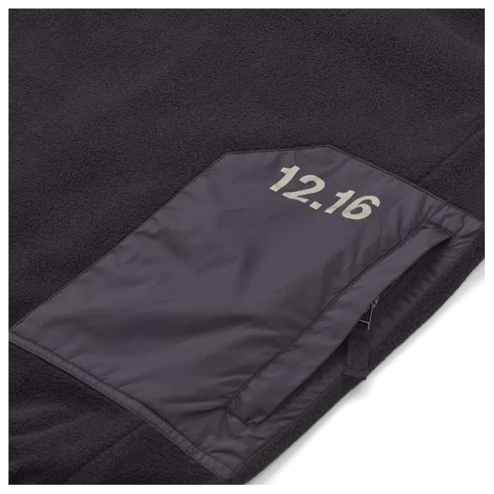 Twelve Sixteen Fleece Jacket Black