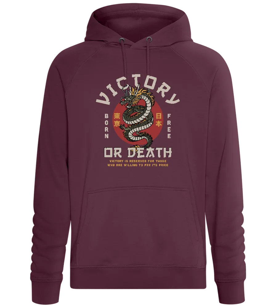 Victory or Death Dragon Design - Comfort unisex hoodie