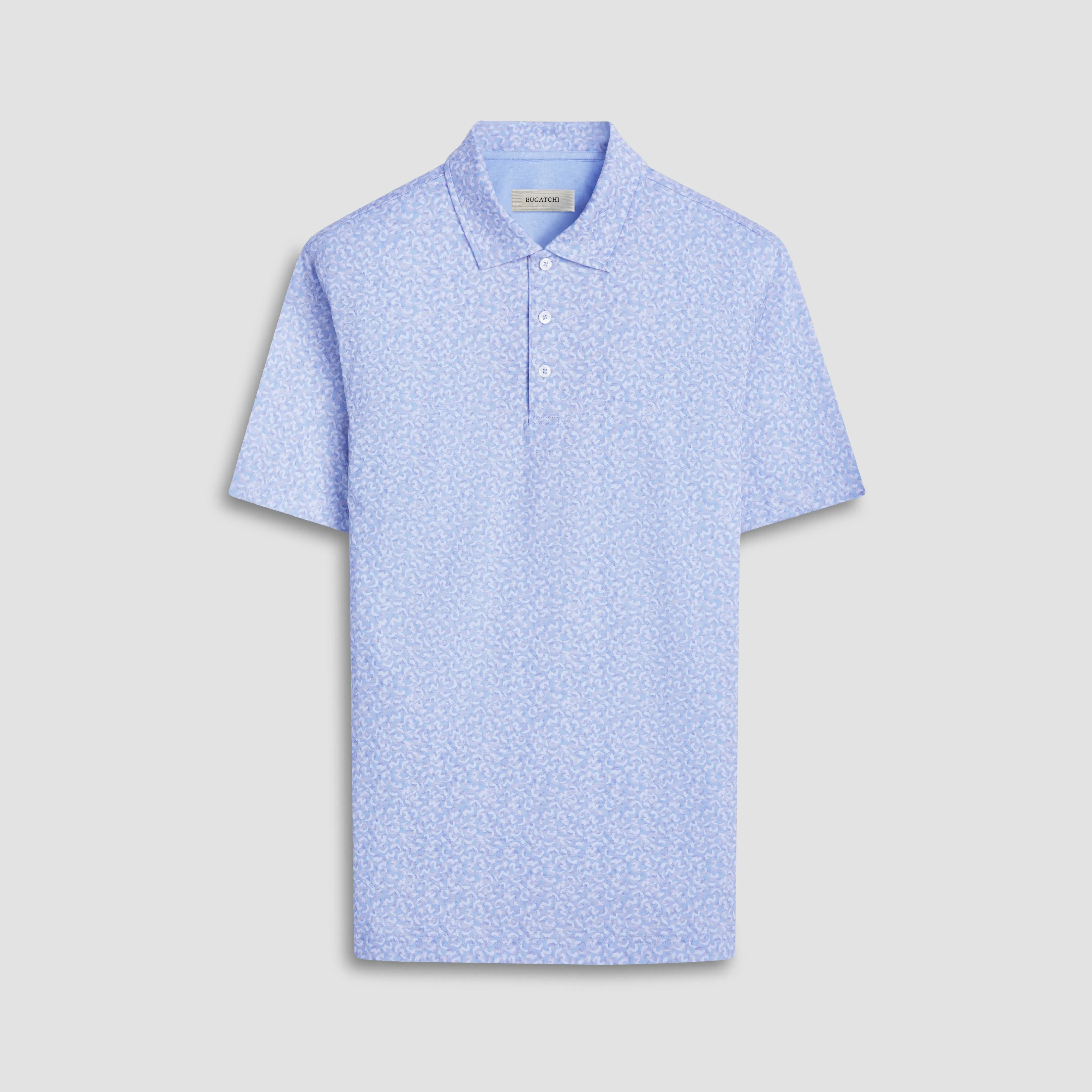 Vincent Double Sided Abstract/Solid OoohCotton Polo