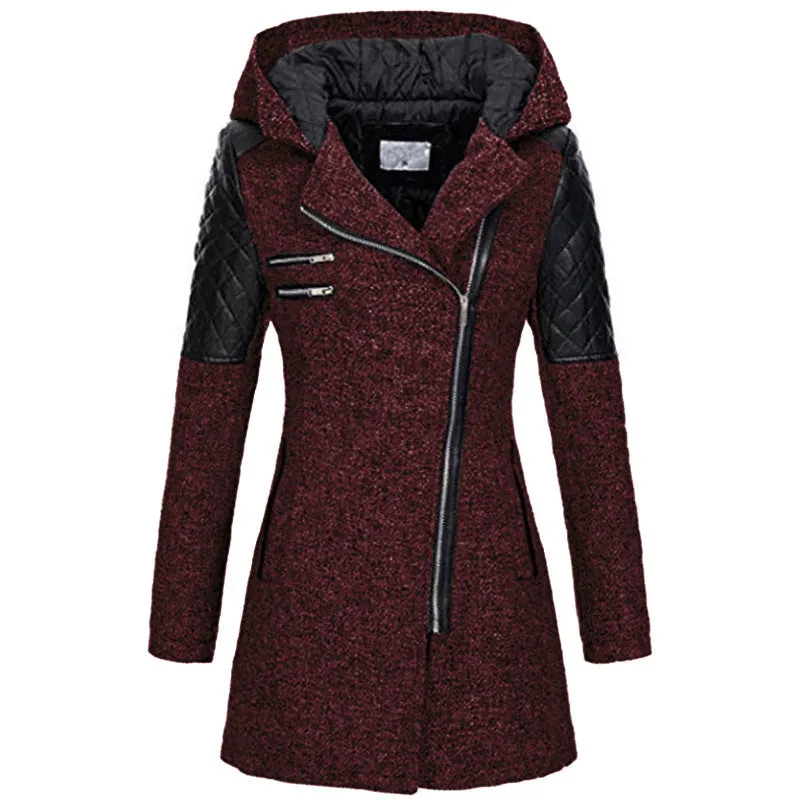 Vintage Long Winterjacket for Women | Ideal for Autumn/Winter