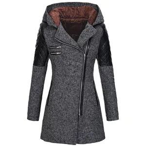 Vintage Long Winterjacket for Women | Ideal for Autumn/Winter