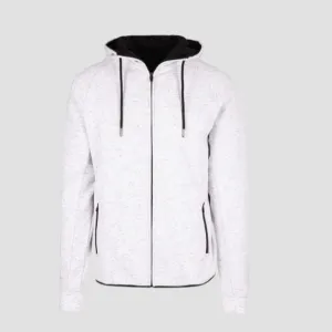 WHITE MARLE WINTER SPORTS ZIP HOODIE