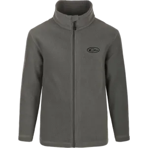 Youth Camp Fleece Full Zip Jacket - Castlerock Grey